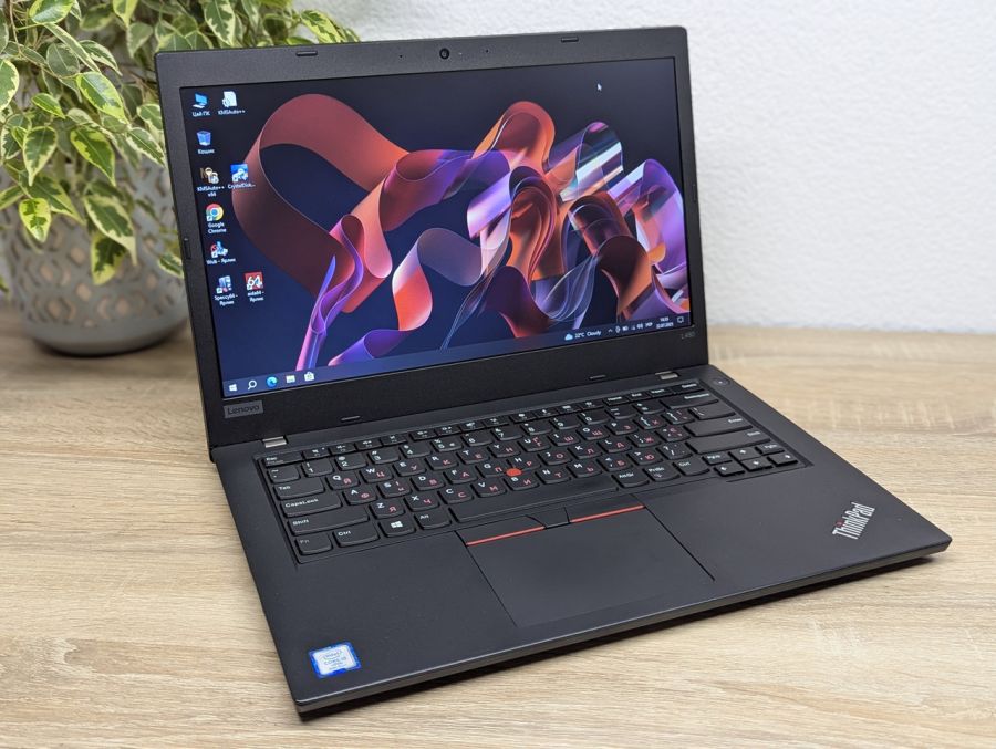 Ноутбук Б/В Lenovo ThinkPad L480, Intel Core i5-8350U, DDR4 16 GB, SSD 256GB, 14" UHD