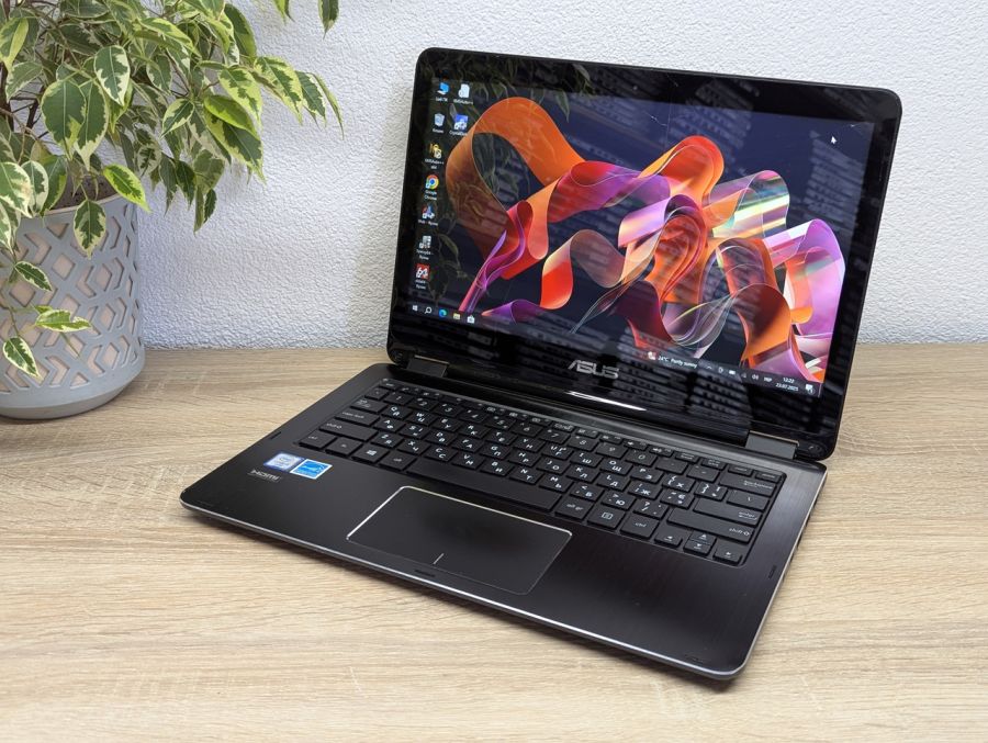 Уцінка! Ноутбук Б/В ASUS Vivobook Flip TP301UA, Intel Core i3-6100U, DDR3 8 GB, SSD 128GB, 13" Full HD Сенсор [ProductHub SKU Asus126]