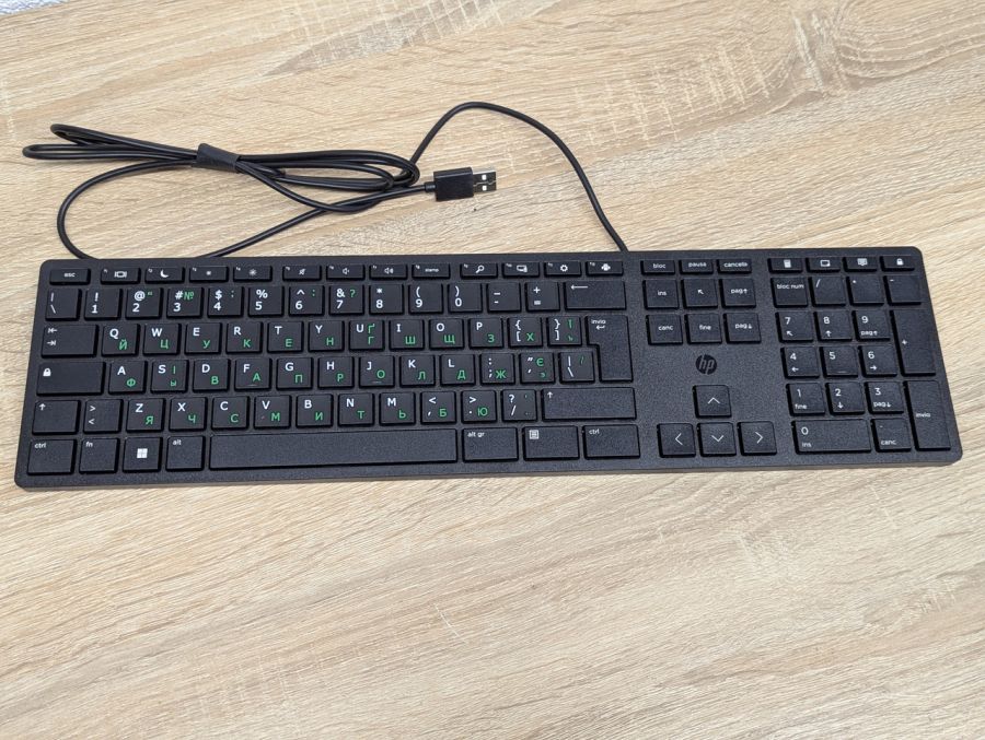Б/В Клавіатура HP Wired 320K USB
