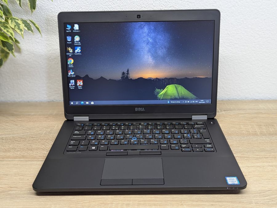 Уцінка! Ноутбук Б/В Dell Latitude E5470, Intel Core i5-6200U, DDR4 8 GB, SSD 128GB, 14" HD