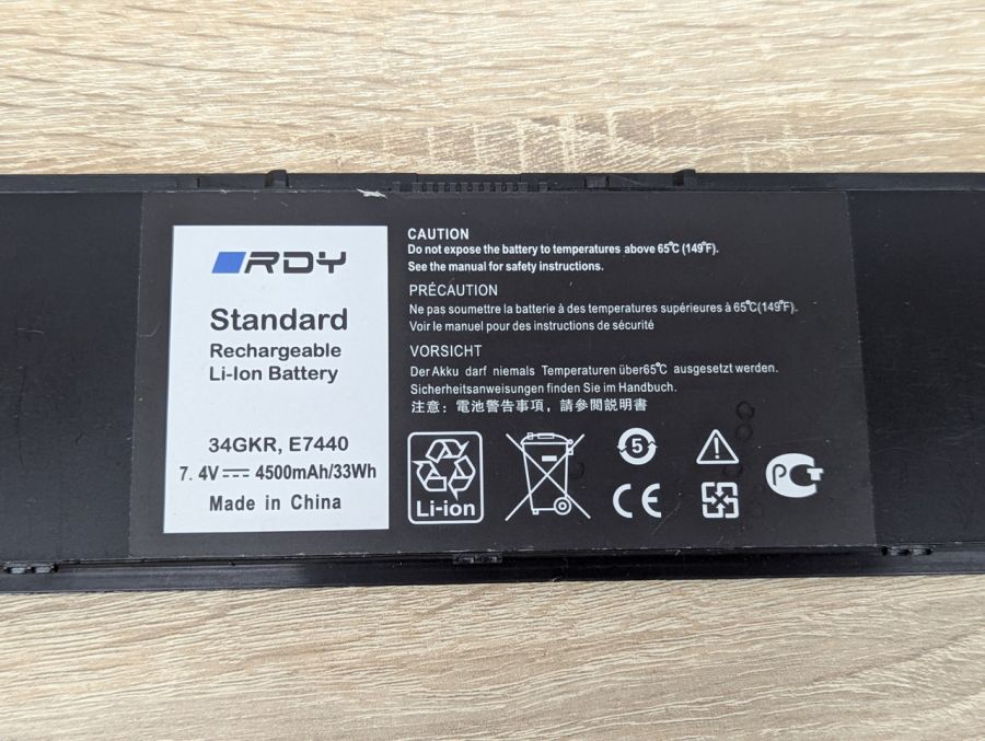 Б/В Акумуляторна батарея RDY 34GKR,E7440