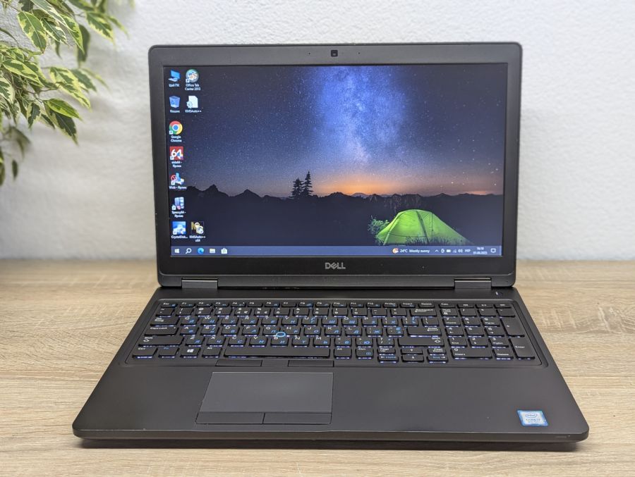 Ноутбук Б/В Dell Latitude 5591, Intel Core i7-8850H, DDR4 16 GB, SSD 512GB, NVIDIA GeForce MX130 2Gb, 15.6"