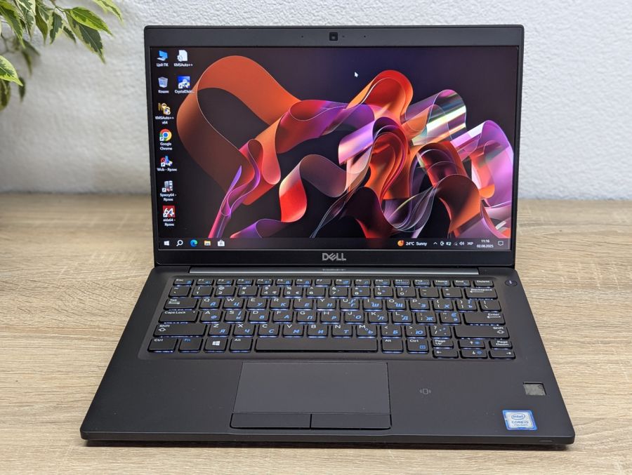 Уцінка! Ноутбук Б/В Dell Latitude 7390, Intel Core i5-7300U, DDR4 8 GB, SSD 128GB, 13" Full HD