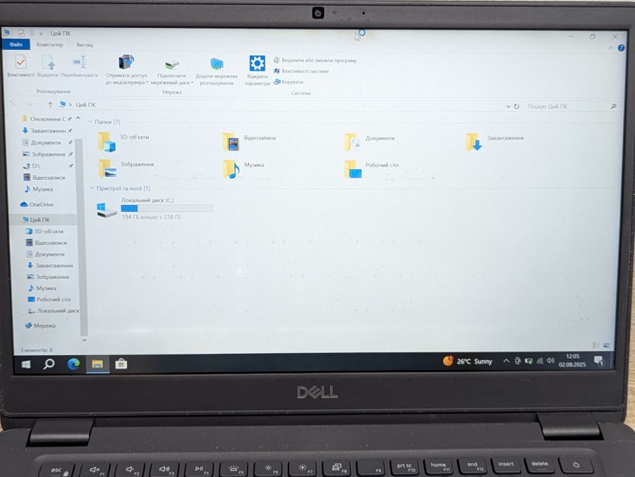 Уцінка! Ноутбук Б/В Dell Latitude 3410, Intel Core i5-10210U, DDR4 16 GB, SSD 256GB, 14" Full HD