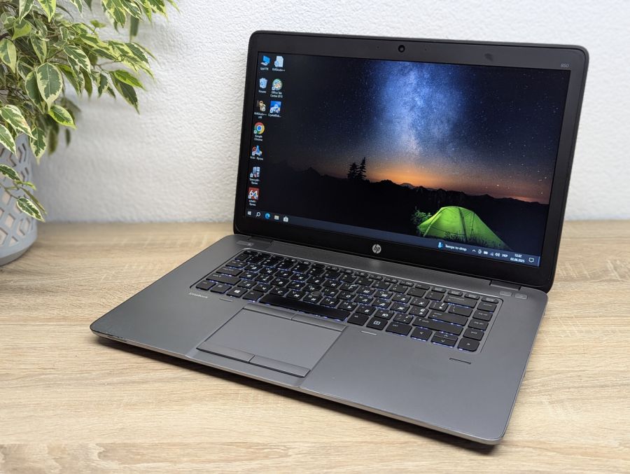 Ноутбук Б/В HP EliteBook 850 G1, Intel Core i5-4300U, DDR3 8GB, SSD 128GB, 15.6" HD