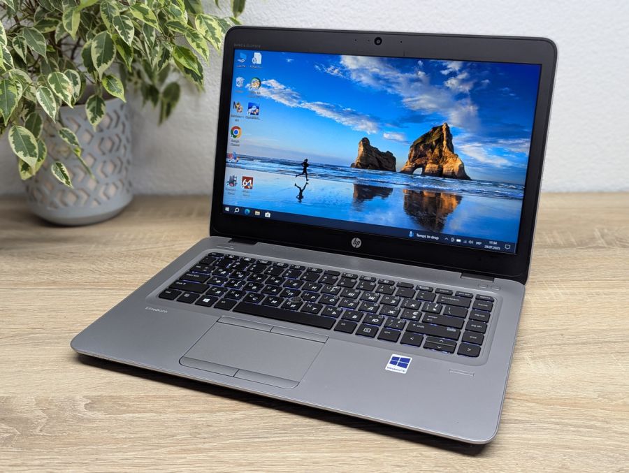 Уцінка! Ноутбук Б/В HP EliteBook 745 G3, AMD A12-8800B, DDR3 8 GB, SSD 256GB, AMD Radeon R7 Graphics, 14" Full HD