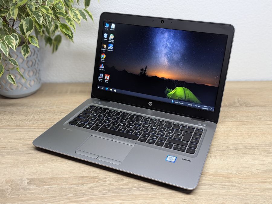 Уцінка! Ноутбук Б/В HP EliteBook 840 G3, Intel Core i7-6600U, DDR4 8 GB, SSD 256GB, 14" Full HD