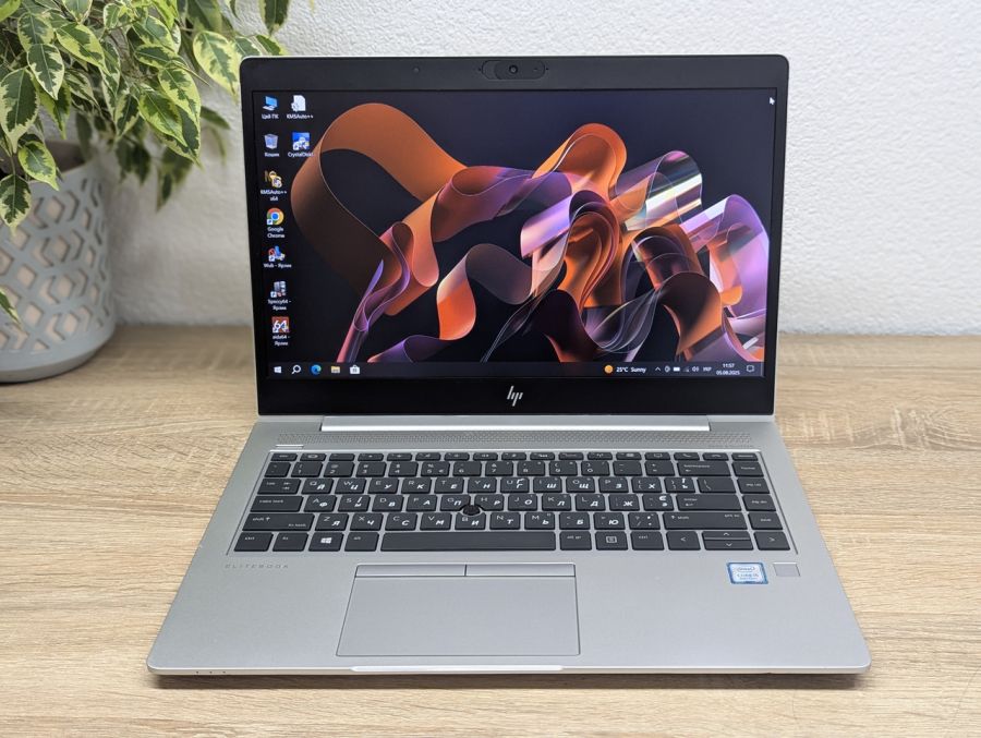 Уцінка! Ноутбук Б/В HP EliteBook 840 G5, Intel Core i5-8250U, DDR4 16 GB, SSD 256GB, 14" Full HD