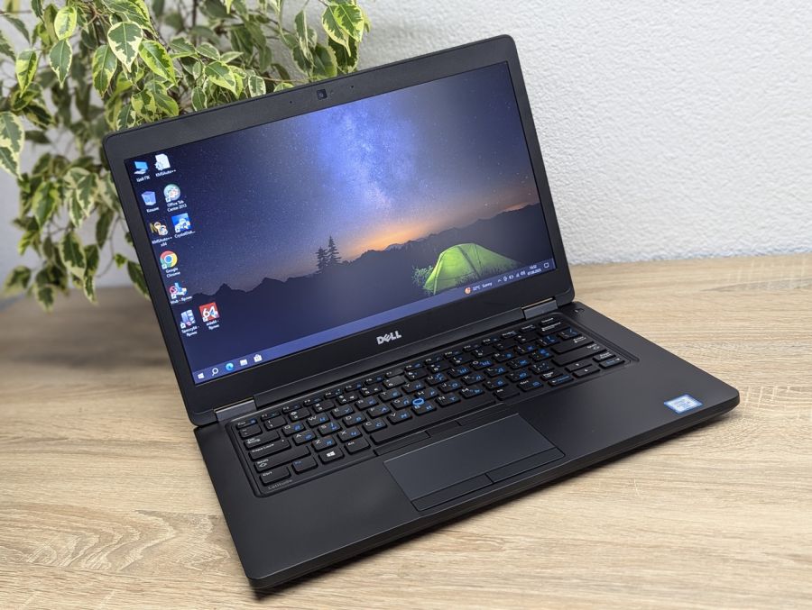Уцінка! Ноутбук Б/В Dell Latitude 5480, Intel Core i5-6200U, DDR4 8 GB, SSD 128GB, 14" HD