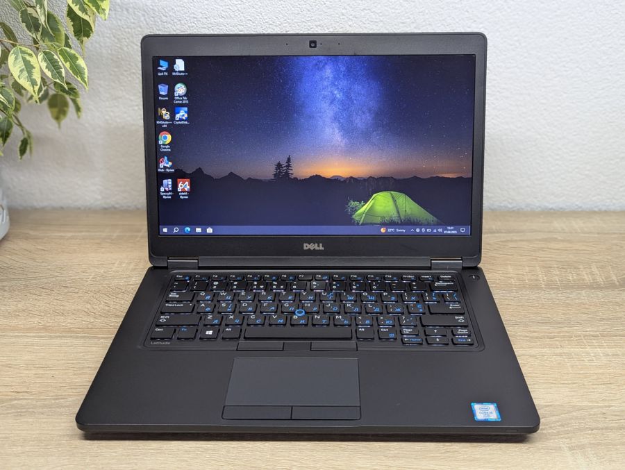 Уцінка! Ноутбук Б/В Dell Latitude 5480, Intel Core i5-6200U, DDR4 8 GB, SSD 128GB, 14" HD