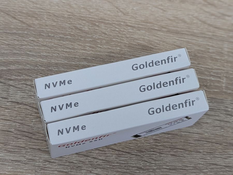 Б/В SSD M.2 NVMe Goldenfir 128 Gb