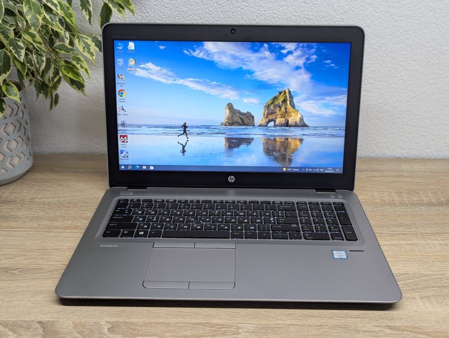 Ноутбук Б/В HP EliteBook 850 G4, Intel Core i5-7200U, DDR4 8 GB, SSD 128GB + SSD 500GB, 15.6" Full HD
