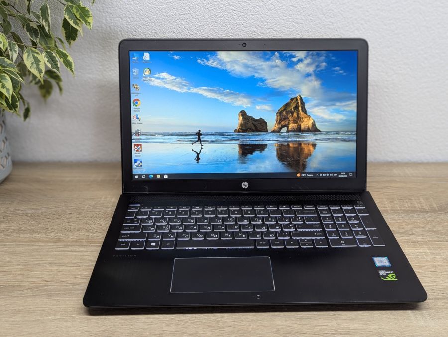 Уцінка! Ноутбук Б/В HP Pavilion Power Laptop 15, Intel Core i5-7300HQ, DDR4 32 GB, SSD 128GB + 1 TB, NVIDIA GeForce GTX 1050 2 GB, 15.6" Full HD