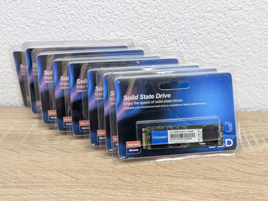 Б/В SSD NVME M.2 Pcle 3.0 Rouhong 128Gb