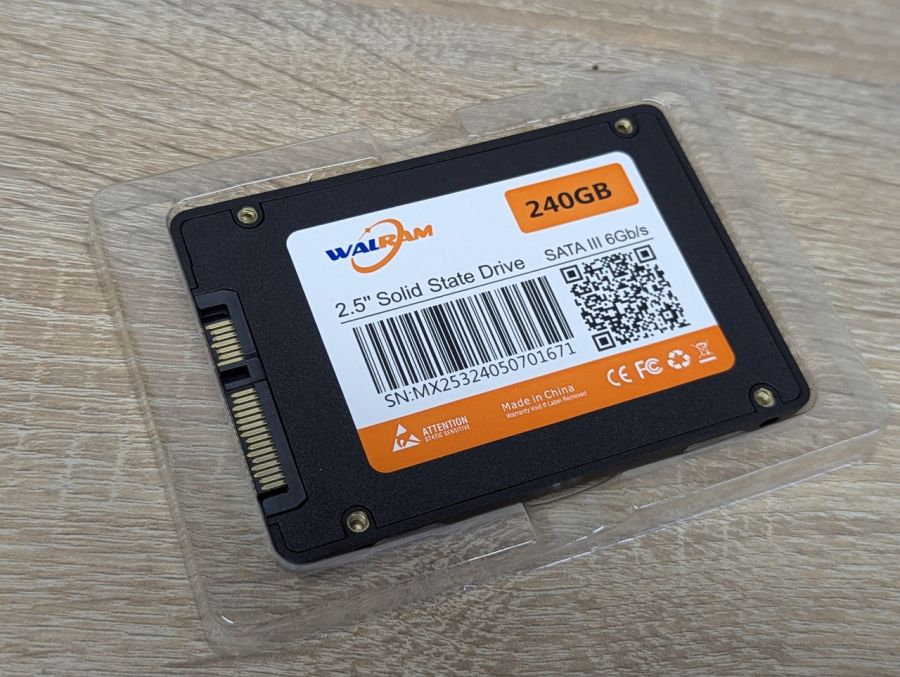 Б/В SSD 3D Nand Walram 240 Gb 2.5"