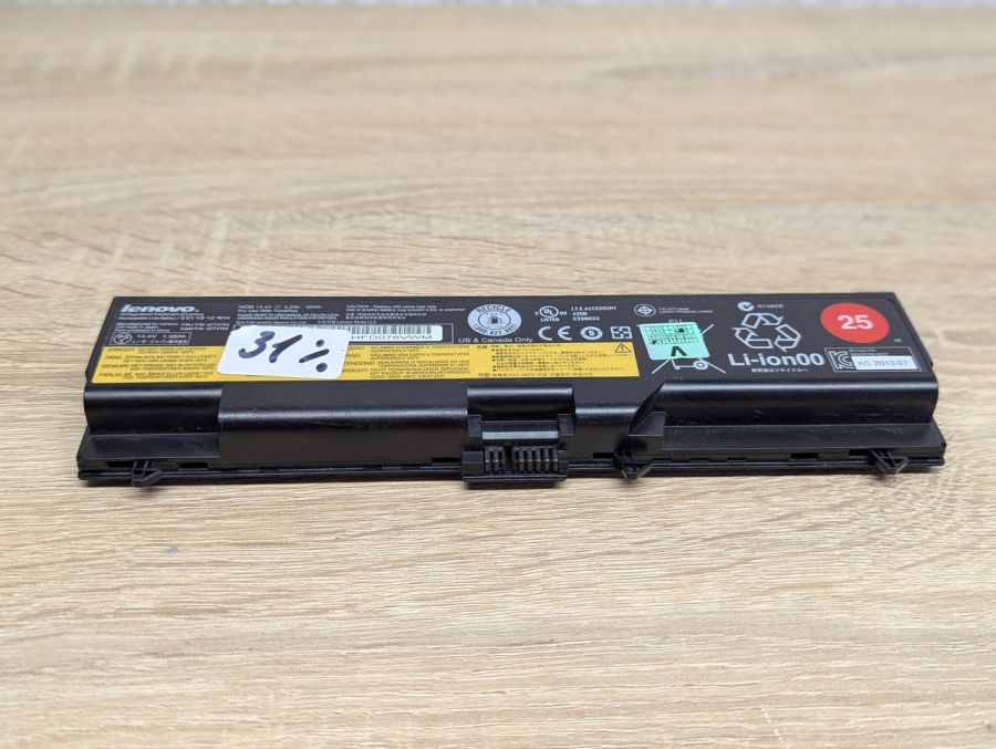 Б/В Оригінальна акумуляторна батарея Lenovo 42T4763 (42T4764)
