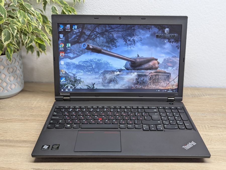 Уцінка! Ноутбук Б/В Lenovo ThinkPad L540, Intel Core i3-4000M, DDR3 8 GB, SSD 128GB, 15.6" HD