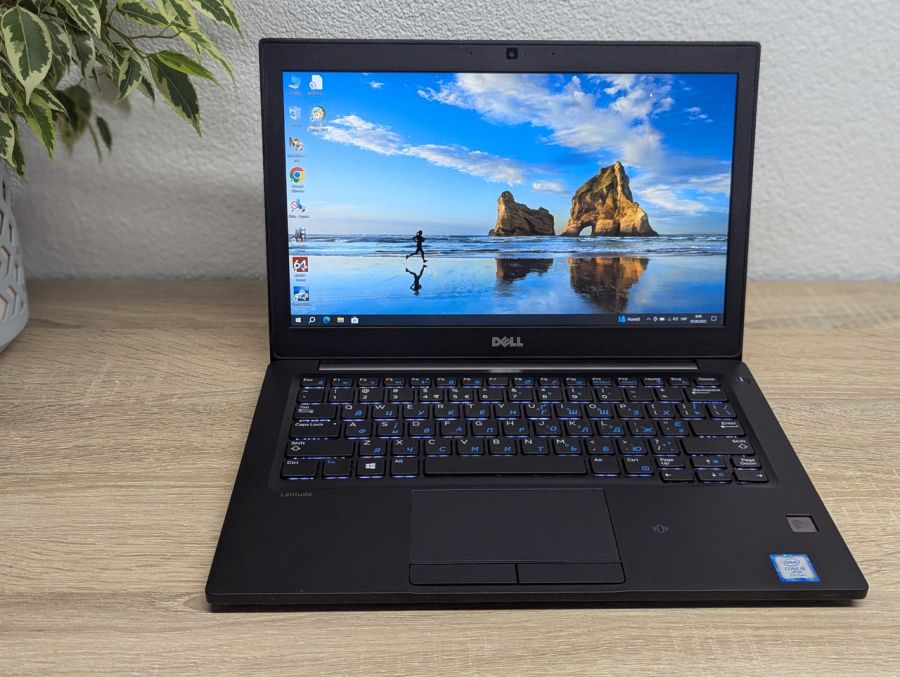 Ноутбук Б/В Dell Latitude 7280, Intel Core i5-7300U, DDR4 16 GB, SSD 256GB, 12" Full HD