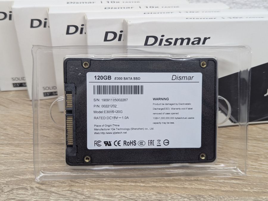 Б/В SSD Dismar E300 120 Gb 2.5" Rve.3.0 6Gb/s
