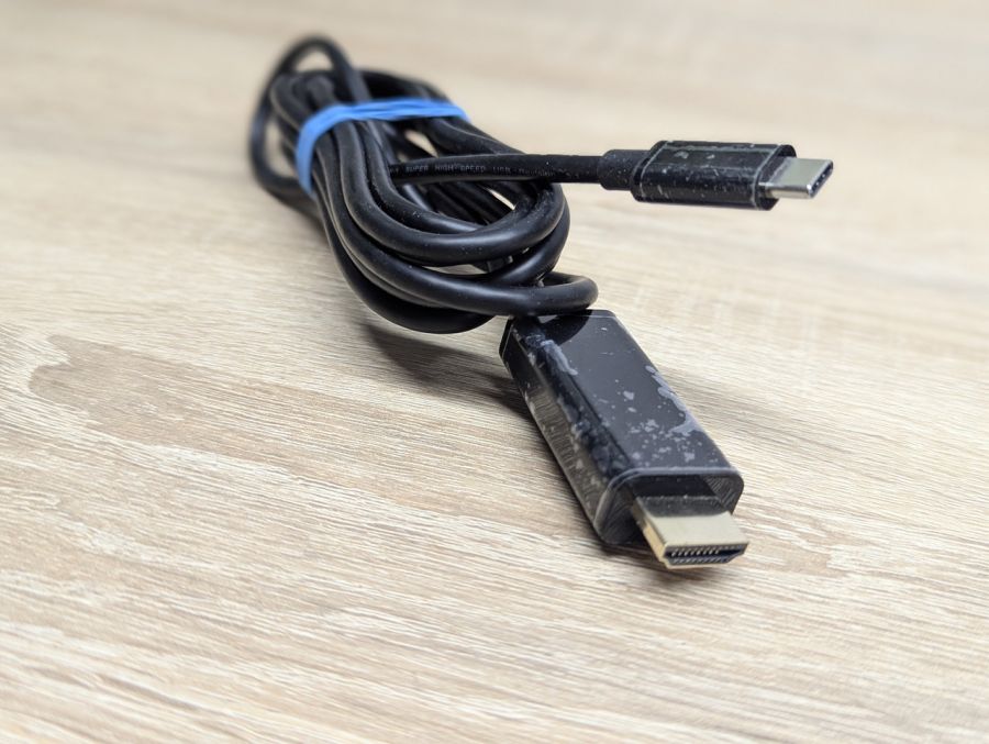 Б/В Кабель USB Type-C-HDMI 4K 60 Гц