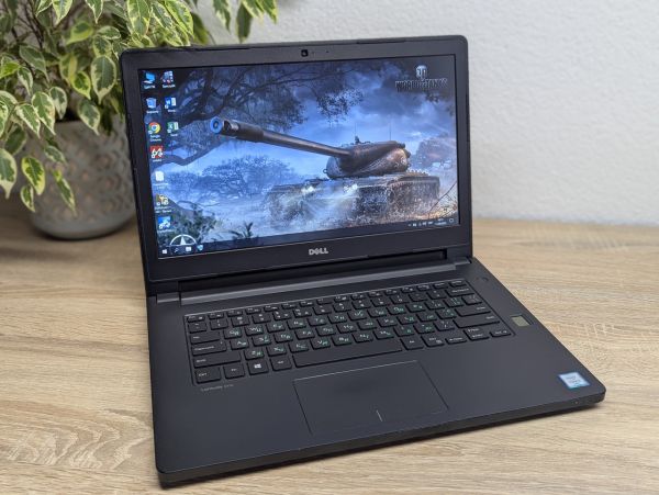 Уцінка! Ноутбук Б/В Dell Latitude 3470, Intel Core i5-6200U, DDR3 16 GB, SSD 128GB, 14" HD