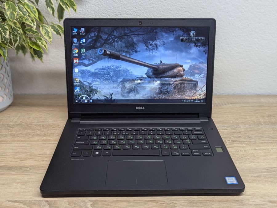 Уцінка! Ноутбук Б/В Dell Latitude 3470, Intel Core i5-6200U, DDR3 16 GB, SSD 128GB, 14" HD