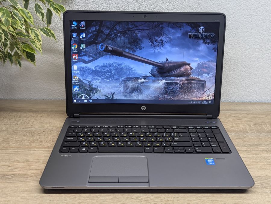 Ноутбук Б/В HP ProBook 650 G1, Intel Core i5-4210M, DDR3, SSD 128GB, 15.6" HD