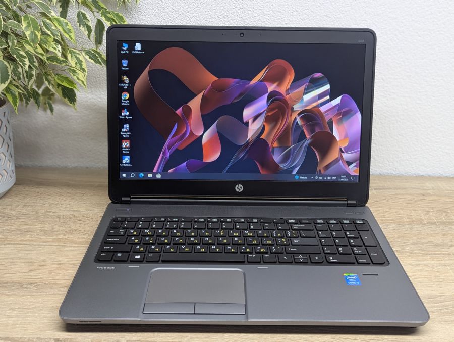 Ноутбук Б/В HP ProBook 650 G1, Intel Core i5-4210M, DDR3, SSD 256GB, 15.6" HD