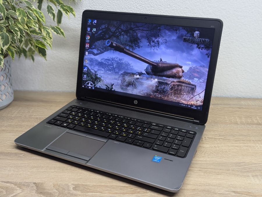 Уцінка! Ноутбук Б/В HP ProBook 650 G1, Intel Core i5-4210M, DDR3 8 GB, SSD 128GB, 15.6" Full HD