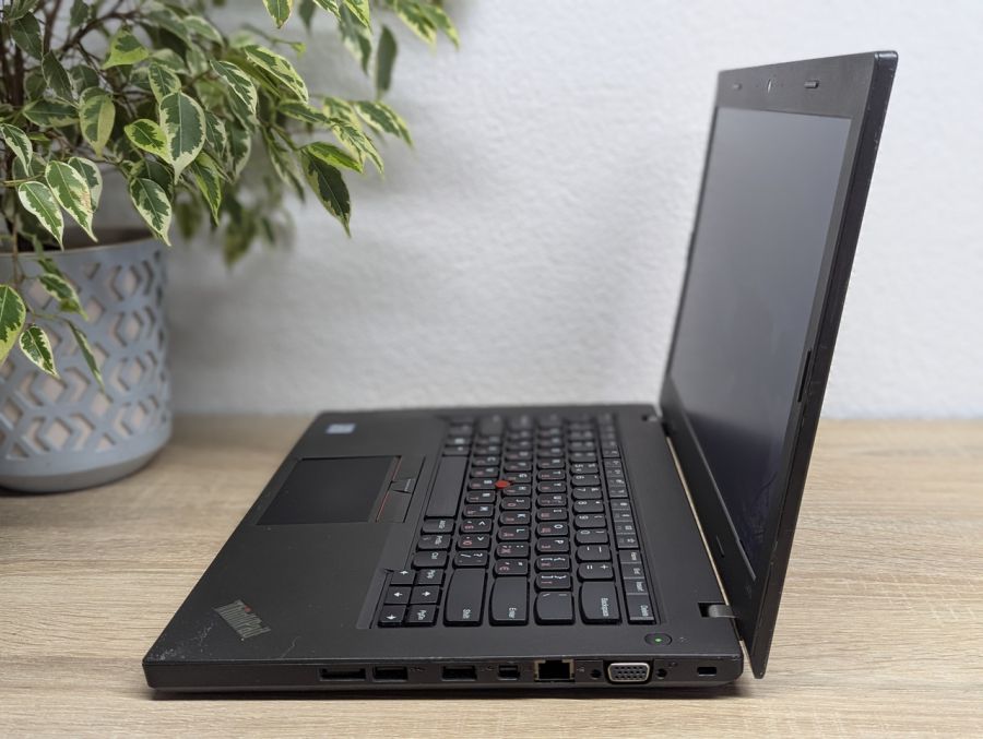 Уцінка! Ноутбук Б/В Lenovo L470, Intel Core i5-6200U, DDR4 8 GB, SSD 128GB, 14" HD