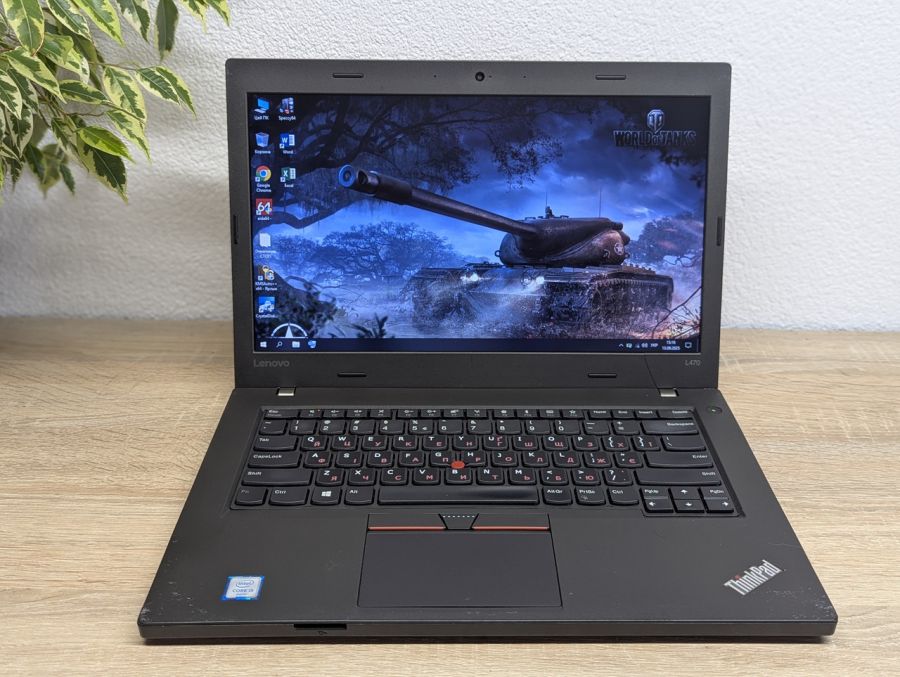 Уцінка! Ноутбук Б/В Lenovo L470, Intel Core i5-6200U, DDR4 8 GB, SSD 128GB, 14" HD