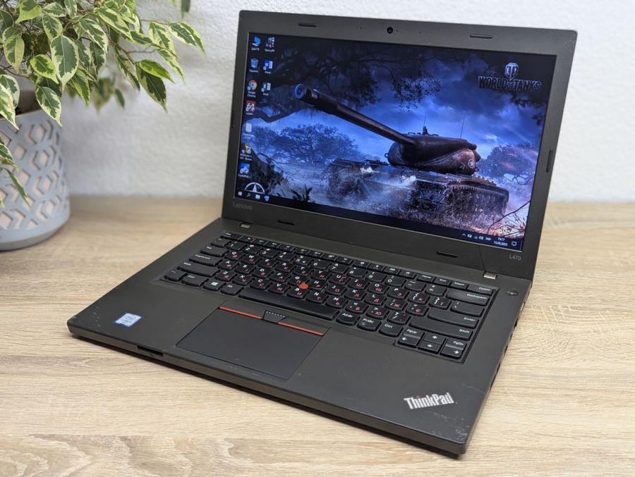 Уцінка! Ноутбук Б/В Lenovo L470, Intel Core i5-6200U, DDR4 8 GB, SSD 128GB, 14" HD
