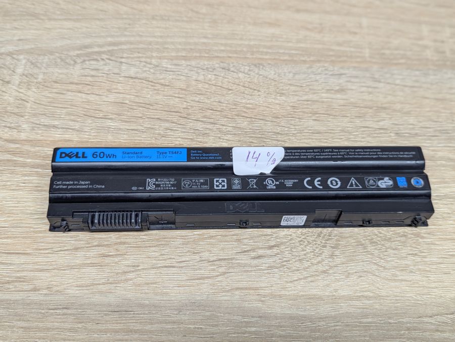 Б/В Оригінальна акумуляторна батарея Dell T54FJ