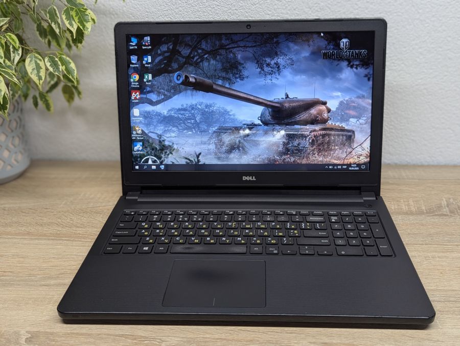 Ноутбук Б/В Dell Vostro 3558, Intel Core i3-4005U, DDR3 8 GB, SSD 128GB, 15.6" HD