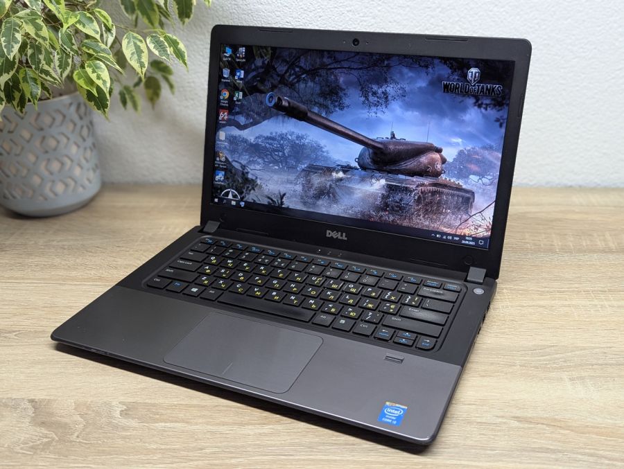 Ноутбук Б/В Dell Vostro 5470, Intel Core i3-4010U, DDR3 8 GB, SSD 128GB, 14" HD