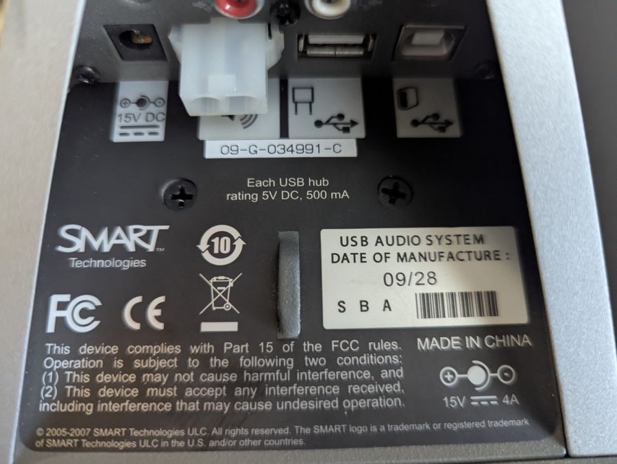 Б/В Акустические колонки Smart SBA-UK и Smart SBA-L