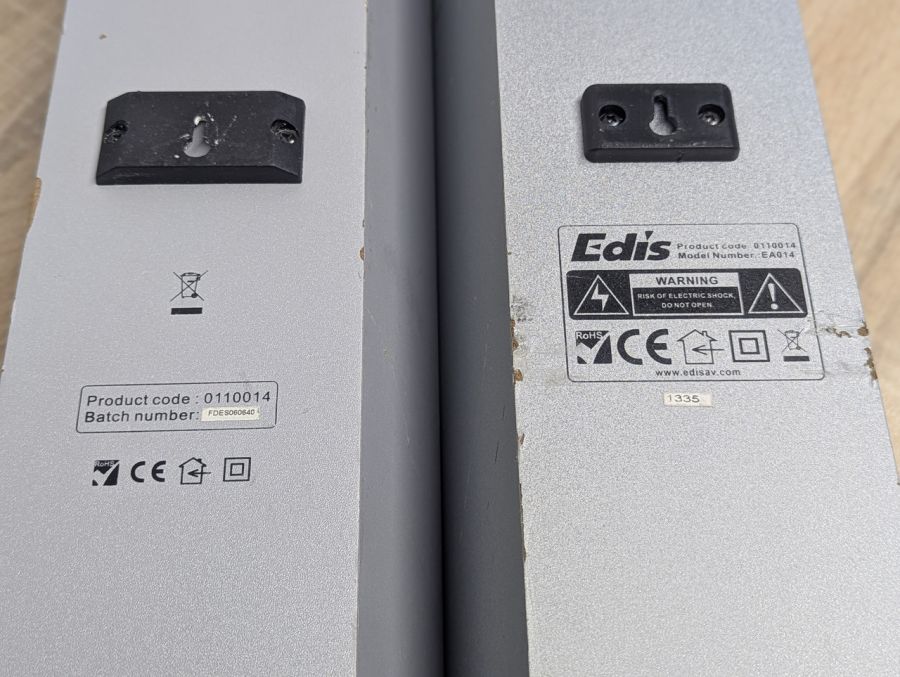 Б/В Акустичні настінні колонки Edis EA014
