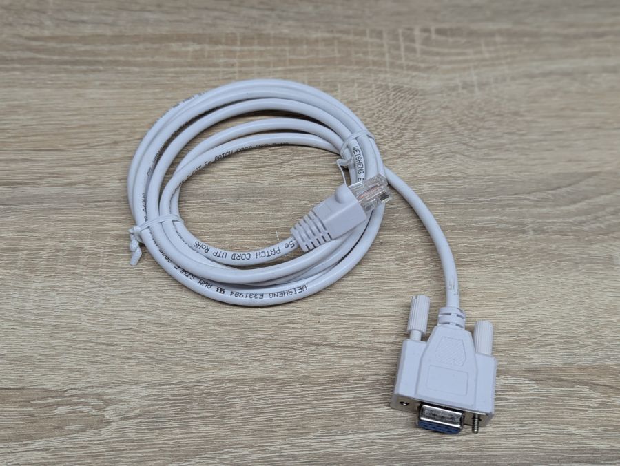 Б/В Кабель RJ45 to 9PIN Weisheng 1.5 м