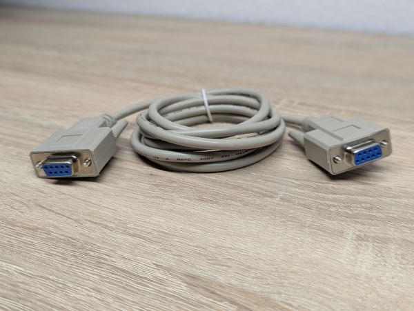 Б/В Нуль-модемный кабель RS232 DB9 1.4м