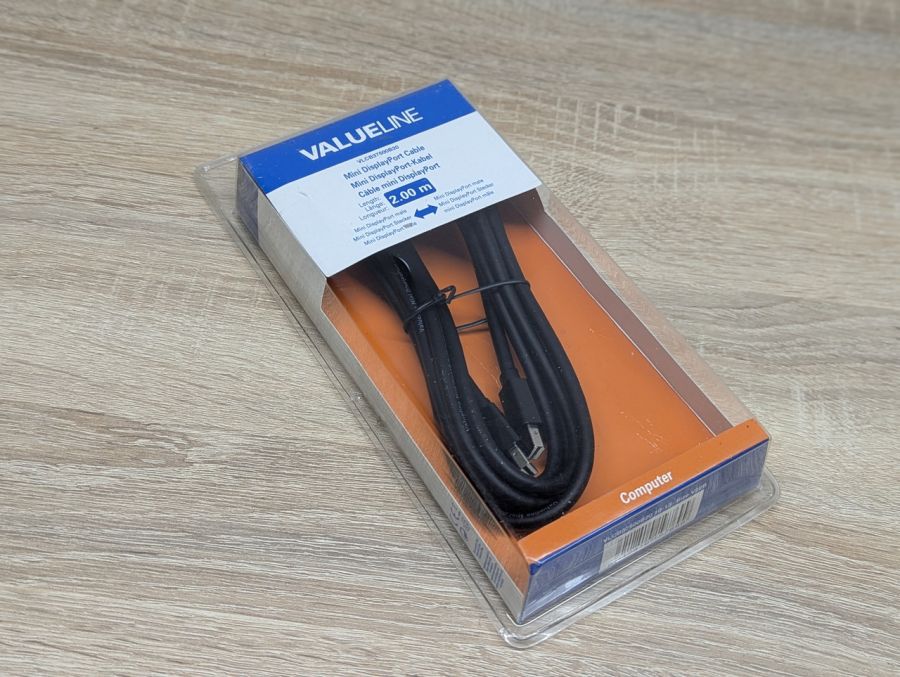 Б/В Кабель Valueline Mini DisplayPort -Mini DisplayPort 2м
