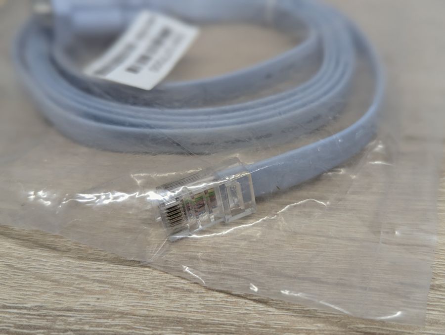 Б/В Консольний кабель Cisco RJ45 to RS232