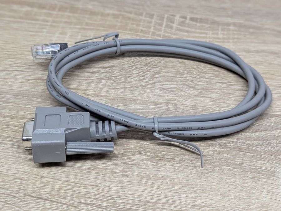 Б/В Кабель/переходник VGA - Ethernet 4Pin
