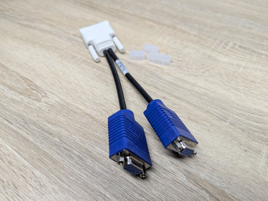 Б/В Кабель перехідник HP DMS-59/ 2xVGA