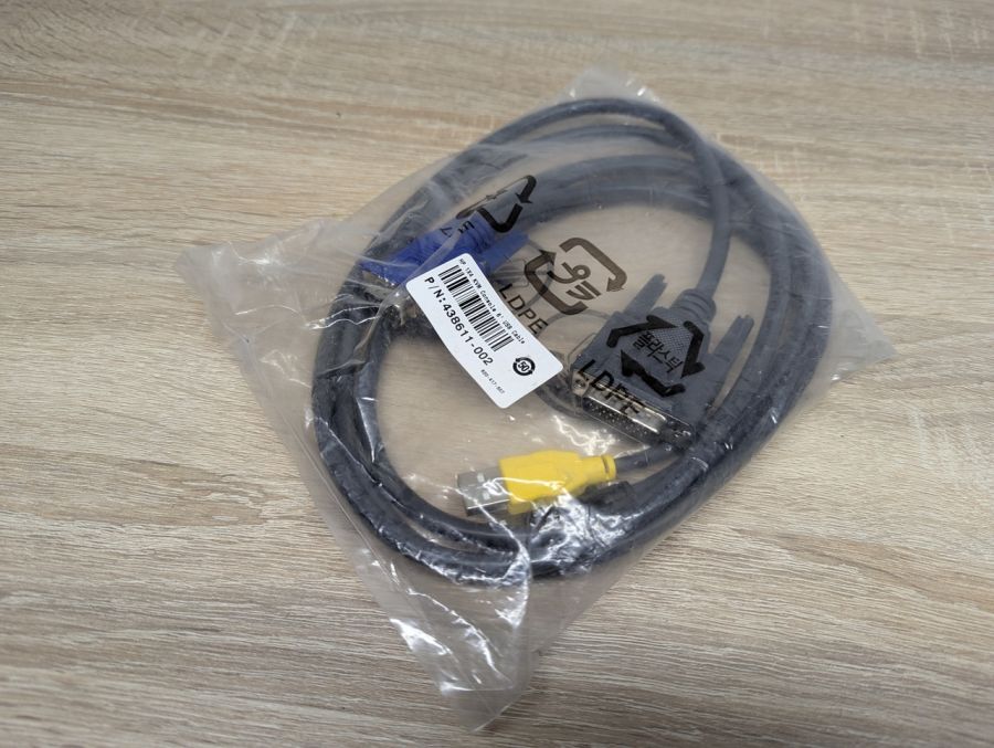 Б/В Кабель конвертер VGA+2x USB+DVI [ProductHub SKU 2xUSB]