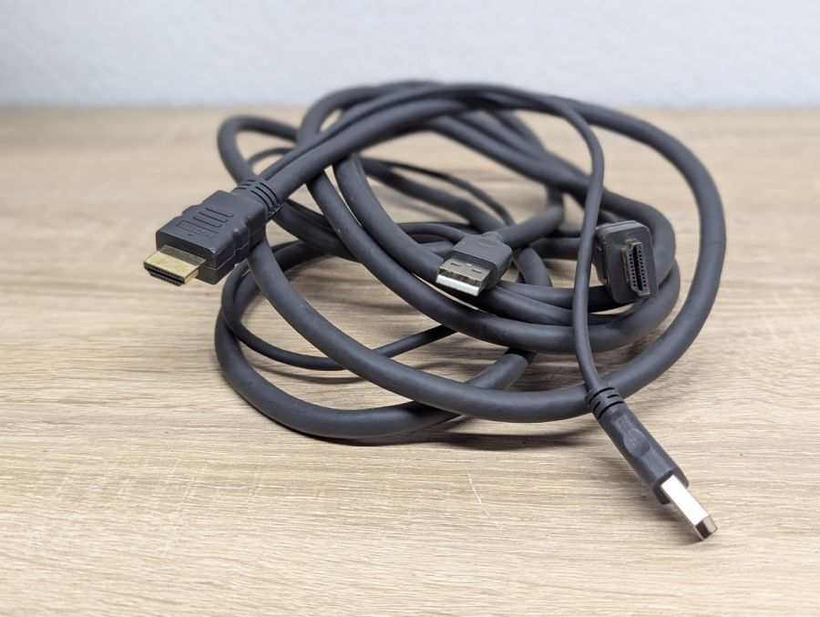 Б/В Кабель перехідник USB 2x - HDMI 2x