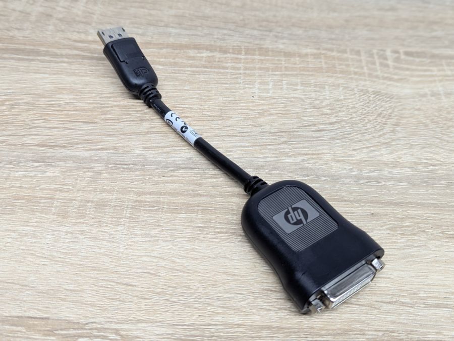 Б/В Перехідник HP D-Port (M) to DVI (F)