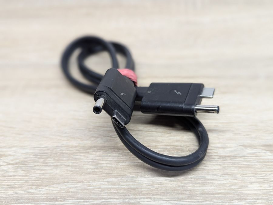 Б/В Кабель живлення до док станції HP Thunderbolt 3 A