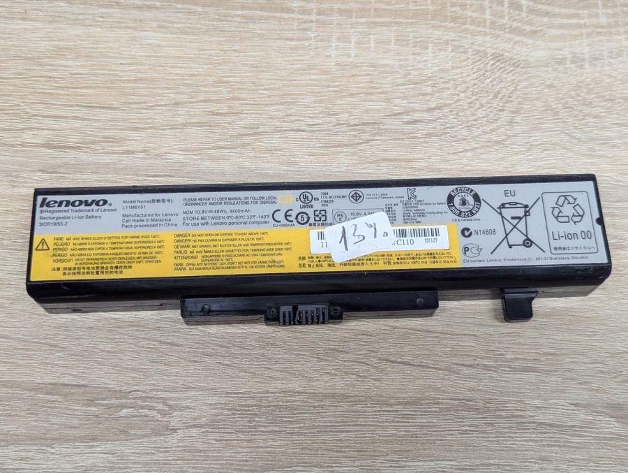 Б/В Оригінальна акумуляторна батарея Lenovo L11M6Y01