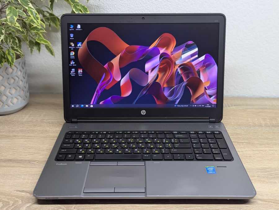 Уцінка! Ноутбук Б/В HP ProBook 650 G1, Intel Core i5-4210M, DDR3 8 GB, SSD 128GB, 15.6" Full HD