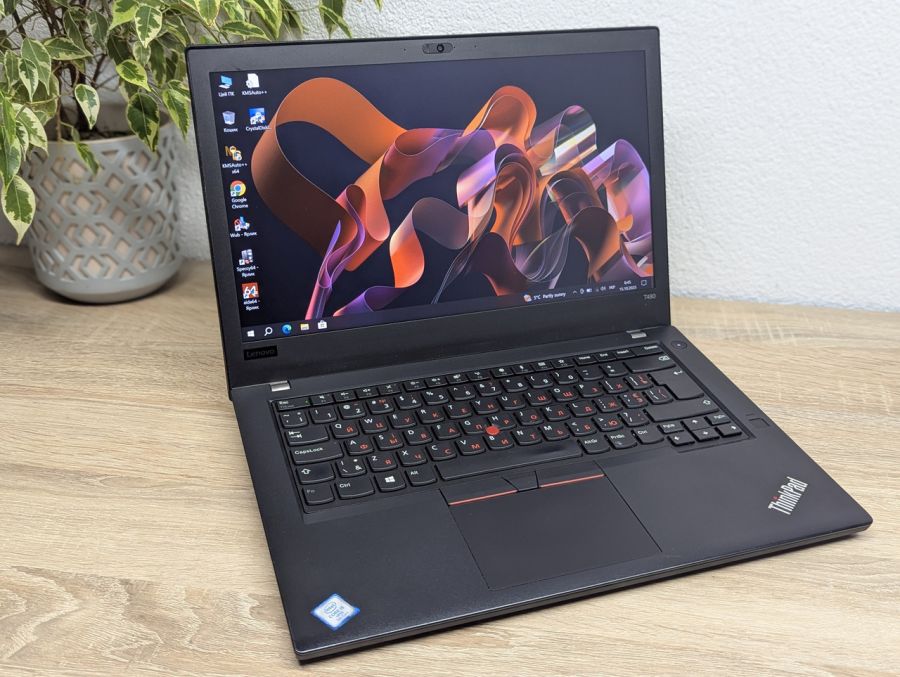 Ноутбук Б/В Lenovo ThinkPad T480, Intel Core i5-8250U, DDR4 16GB, SSD 256GB, 14" Full HD